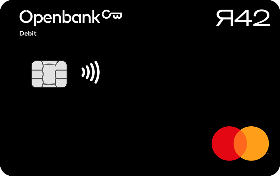 Openbank Я42 Betaalpas